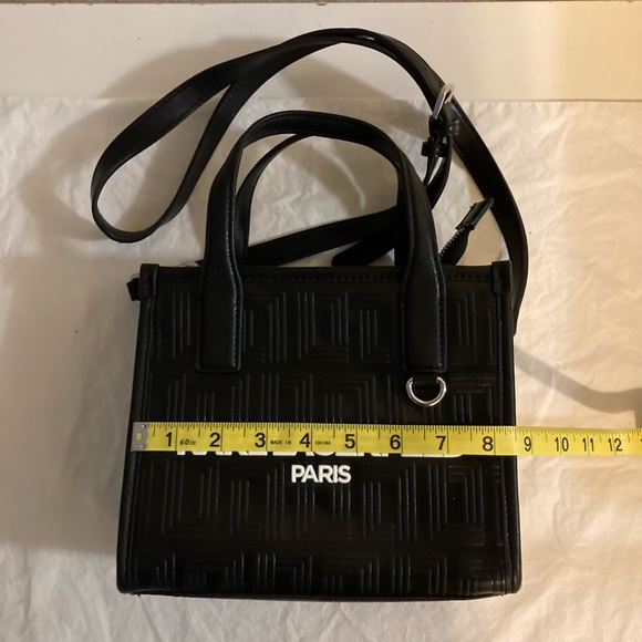 Karl Lagerfeld Black Satchel Bag - Picture 10 of 11